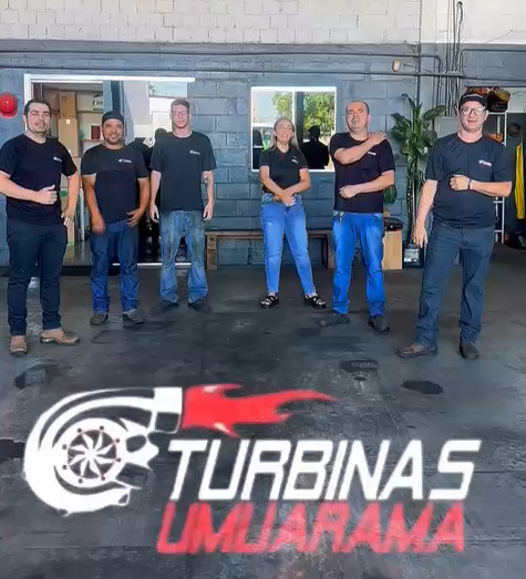 Equipe Turbinas Umuarama no ambiente de trabalho